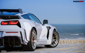 DarwinPro Aerodynamics DarwinPRO Corvette C7 Z51 Grandsport Z06 BKSS Style Trunk Spoiler for C7 Corvette - Image 7