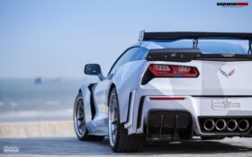 DarwinPro Aerodynamics DarwinPRO Corvette C7 Z51 Grandsport Z06 BKSS Style Trunk Spoiler for C7 Corvette - Image 4