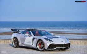 DarwinPro Aerodynamics DarwinPRO Corvette C7 Z51 Grandsport Z06 BKSS Style Trunk Spoiler for C7 Corvette - Image 2
