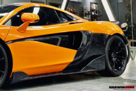 DarwinPro Aerodynamics DarwinPRO 600LT Cabon Fiber Quarter Panel Rear Side Skirts for McLaren 600LT - Image 9