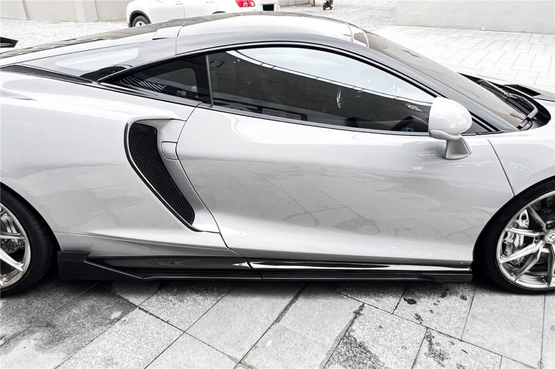 DarwinPRO 2020-2023 McLaren GT WP Style Dry Carbon Fiber Side Skirts