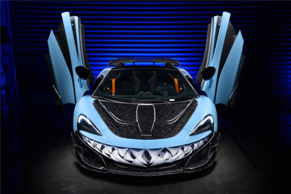 DarwinPRO 2015-2021 McLaren 600LT & 570S BKSSII Style Carbon Fiber Hood