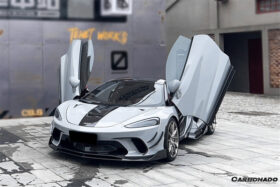 DarwinPro Aerodynamics DarwinPRO GT WP Style Dry Carbon Fiber Hood for McLaren GT - Image 7