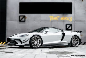 DarwinPro Aerodynamics DarwinPRO GT WP Style Dry Carbon Fiber Side Air Intake Blades for McLaren GT - Image 2