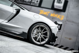 DarwinPro Aerodynamics DarwinPRO GT WP Style DRY Carbon Fiber Rear Bumper Side Canards for McLaren GT - Image 6