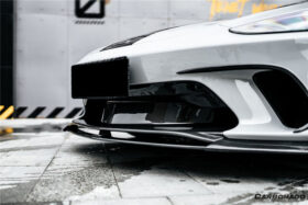 DarwinPro Aerodynamics DarwinPRO GT WP Style DRY Carbon Fiber Front Bumper Air Vents for McLaren GT - Image 9