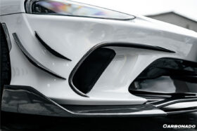 DarwinPro Aerodynamics DarwinPRO GT WP Style DRY Carbon Fiber Front Bumper Air Vents for McLaren GT - Image 7