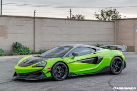 DarwinPro Aerodynamics DarwinPRO 600LT & 570S P1 Style Carbon Fiber Hood for McLaren 570S - Image 3