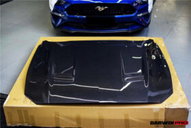 DarwinPro Aerodynamics DarwinPRO Mustang Carbon Fiber Hood for Mustang GT - Image 8