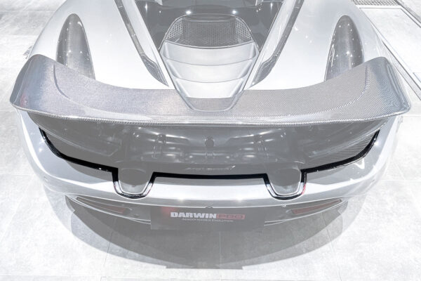 DarwinPRO 2017-2021 McLaren 720S Dry Carbon Fiber Rear Bumper Upper Exhaust Valance Panel
