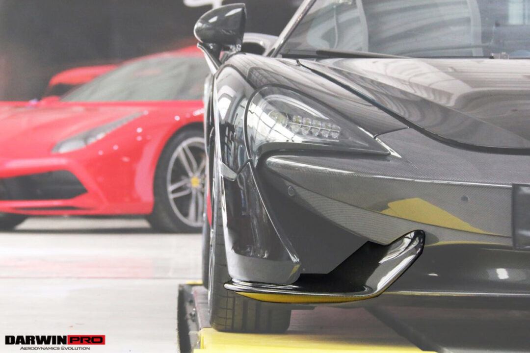 DarwinPRO 2015-2020 McLaren 540C/570S Front Bumper Side Splitter