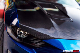 DarwinPro Aerodynamics DarwinPRO Mustang Carbon Fiber Hood for Mustang GT - Image 3
