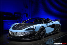 DarwinPro Aerodynamics DarwinPRO 600LT & 570S BKSSII Style Carbon Fiber Hood for McLaren 570S - Image 2