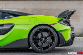 DarwinPro Aerodynamics DarwinPRO 600LT BKSS Style Carbon Fiber Trunk Spoiler for McLaren 600LT - Image 3