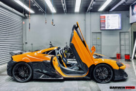 DarwinPro Aerodynamics DarwinPRO 600LT Cabon Fiber Quarter Panel Rear Side Skirts for McLaren 600LT - Image 8