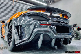 DarwinPro Aerodynamics DarwinPRO 600LT Carbon Fiber Rear Bumper Side Canards for McLaren 600LT - Image 11