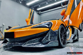 DarwinPro Aerodynamics DarwinPRO 600LT Carbon Fiber Front Bumper Side Splitter for McLaren 600LT - Image 10