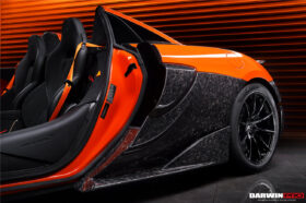 DarwinPro Aerodynamics DarwinPRO 600LT Cabon Fiber Quarter Panel Rear Side Skirts for McLaren 600LT - Image 3