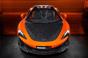 DarwinPro Aerodynamics DarwinPRO 600LT Carbon Fiber Front Bumper Lip for McLaren 600LT - Image 2