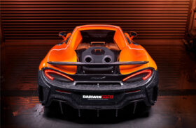 DarwinPro Aerodynamics DarwinPRO 600LT Carbon Fiber Rear Bumper Side Canards for McLaren 600LT - Image 2
