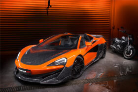 DarwinPro Aerodynamics DarwinPRO 600LT Carbon Fiber Front Bumper Lip for McLaren 600LT - Image 3
