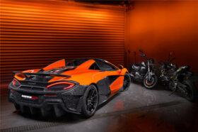 DarwinPro Aerodynamics DarwinPRO 600LT Cabon Fiber Quarter Panel Rear Side Skirts for McLaren 600LT - Image 2