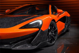 DarwinPro Aerodynamics DarwinPRO 600LT Carbon Fiber Front Bumper Side Splitter for McLaren 600LT - Image 3