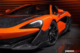DarwinPro Aerodynamics DarwinPRO 600LT Carbon Fiber Front Bumper Lip for McLaren 600LT - Image 4