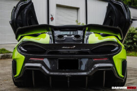 DarwinPro Aerodynamics DarwinPRO 600LT BKSS Style Carbon Fiber Trunk Spoiler for McLaren 600LT - Image 8