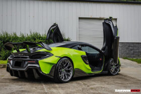 DarwinPro Aerodynamics DarwinPRO 600LT BKSS Style Carbon Fiber Trunk Spoiler for McLaren 600LT - Image 9