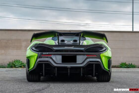 DarwinPro Aerodynamics DarwinPRO 600LT BKSS Style Carbon Fiber Trunk Spoiler for McLaren 600LT - Image 2