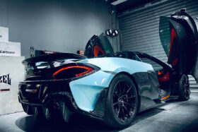 DarwinPro Aerodynamics DarwinPRO 600LT Carbon Fiber Rear Bumper Side Canards for McLaren 600LT - Image 10