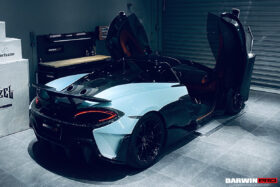 DarwinPro Aerodynamics DarwinPRO 600LT Cabon Fiber Quarter Panel Rear Side Skirts for McLaren 600LT - Image 6