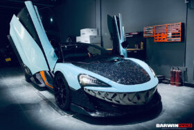 DarwinPro Aerodynamics DarwinPRO 600LT Carbon Fiber Front Lip Side Splitter for McLaren 600LT - Image 12