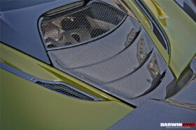 DarwinPro Aerodynamics DarwinPRO 720S Coupe Carbon Fiber Engine Hood Side Air Intake Vents for McLaren 720S - Image 11