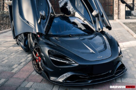DarwinPro Aerodynamics DarwinPRO 720S Se²NWB Style Carbon Fiber Front Bumper Canards for McLaren 720S - Image 8