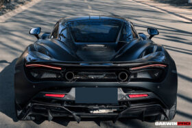 DarwinPro Aerodynamics DarwinPRO 720S BKSS Style Carbon Fiber Rear Diffuser for McLaren 720S - Image 8