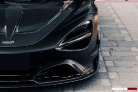 DarwinPro Aerodynamics DarwinPRO 720S Se²NWB Style Carbon Fiber Front Bumper Canards for McLaren 720S - Image 11