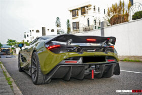 DarwinPro Aerodynamics DarwinPRO 720S VRS Style Carbon Fiber Trunk Spoiler for McLaren 720S - Image 2