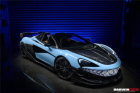 DarwinPro Aerodynamics DarwinPRO 600LT & 570S BKSSII Style Carbon Fiber Hood for McLaren 570S - Image 3