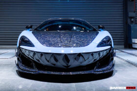 DarwinPro Aerodynamics DarwinPRO 600LT & 570S BKSSII Style Carbon Fiber Hood for McLaren 570S - Image 6