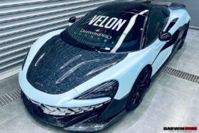 DarwinPro Aerodynamics DarwinPRO 600LT & 570S BKSS Style Carbon Fiber Hood for McLaren 570S - Image 11