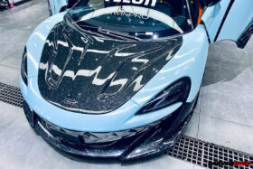 DarwinPro Aerodynamics DarwinPRO 600LT & 570S BKSS Style Carbon Fiber Hood for McLaren 570S - Image 12