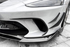 DarwinPro Aerodynamics DarwinPRO GT WP Style DRY Carbon Fiber Front Bumper Air Vents for McLaren GT - Image 11