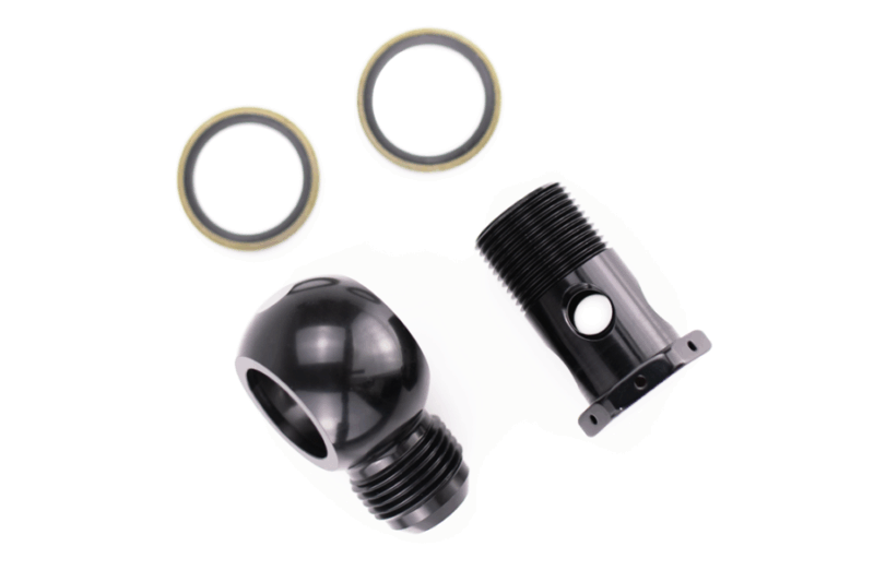 Oil Cooler Banjo Bolt (M22x1.5 to 10AN) w/ Safety Wire Holes