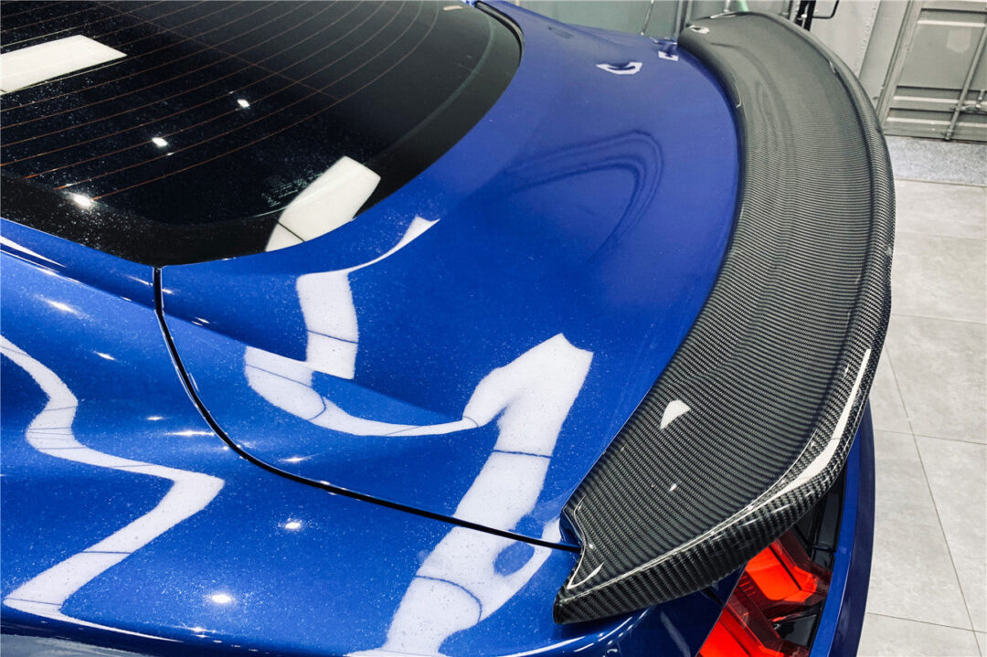 DarwinPRO 2015-2023 Ford Mustang BM Style Carbon Fiber Trunk Spoiler