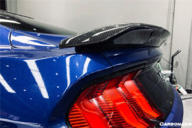 DarwinPro Aerodynamics DarwinPRO Mustang BM Style Carbon Fiber Trunk Spoiler for Mustang EcoBoost - Image 6