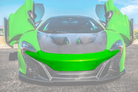 DarwinPRO 2014-2017 McLaren 650S Front Bumper Top Cover R...