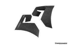 DarwinPro Aerodynamics DarwinPRO GT WP Style DRY Carbon Fiber Rear Bumper Side Canards for McLaren GT - Image 11