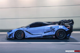 DarwinPro Aerodynamics DarwinPRO 720S Se²NWB Style Carbon Fiber Side Door Trims for McLaren 720S - Image 9
